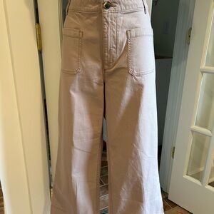 Old Navy Petite Wide-Leg Pants in Blush